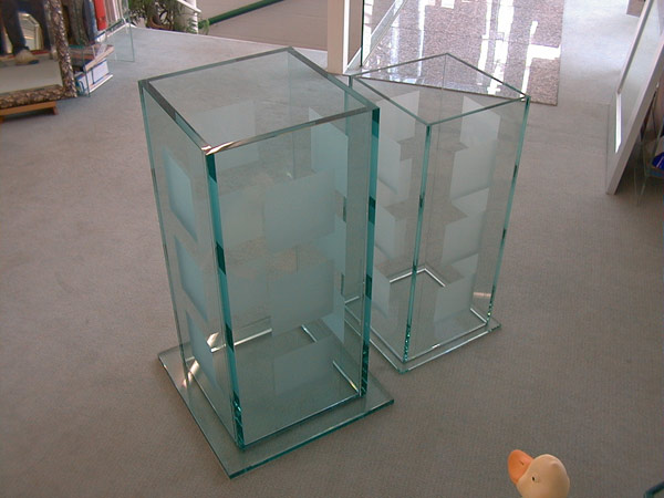 Glasvasen