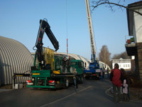 330Kg Scheibe mit Extrakran